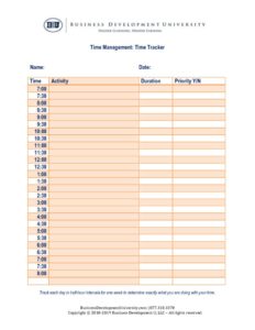 thumbnail of BDU Time Management – Time Tracker